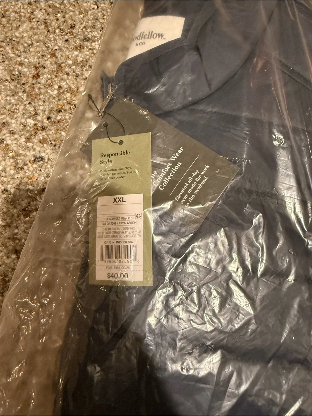 Goodfellow & Co Comfort Wear Puffer Vest
